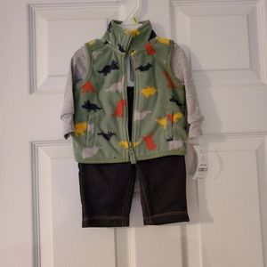 Carters Dino 3 piece set
